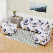 Polyester Sofa Cover (Black Stem Design)