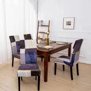 Lukzer Polyester Chair Cover -  Multi Patch (CC-042-02)