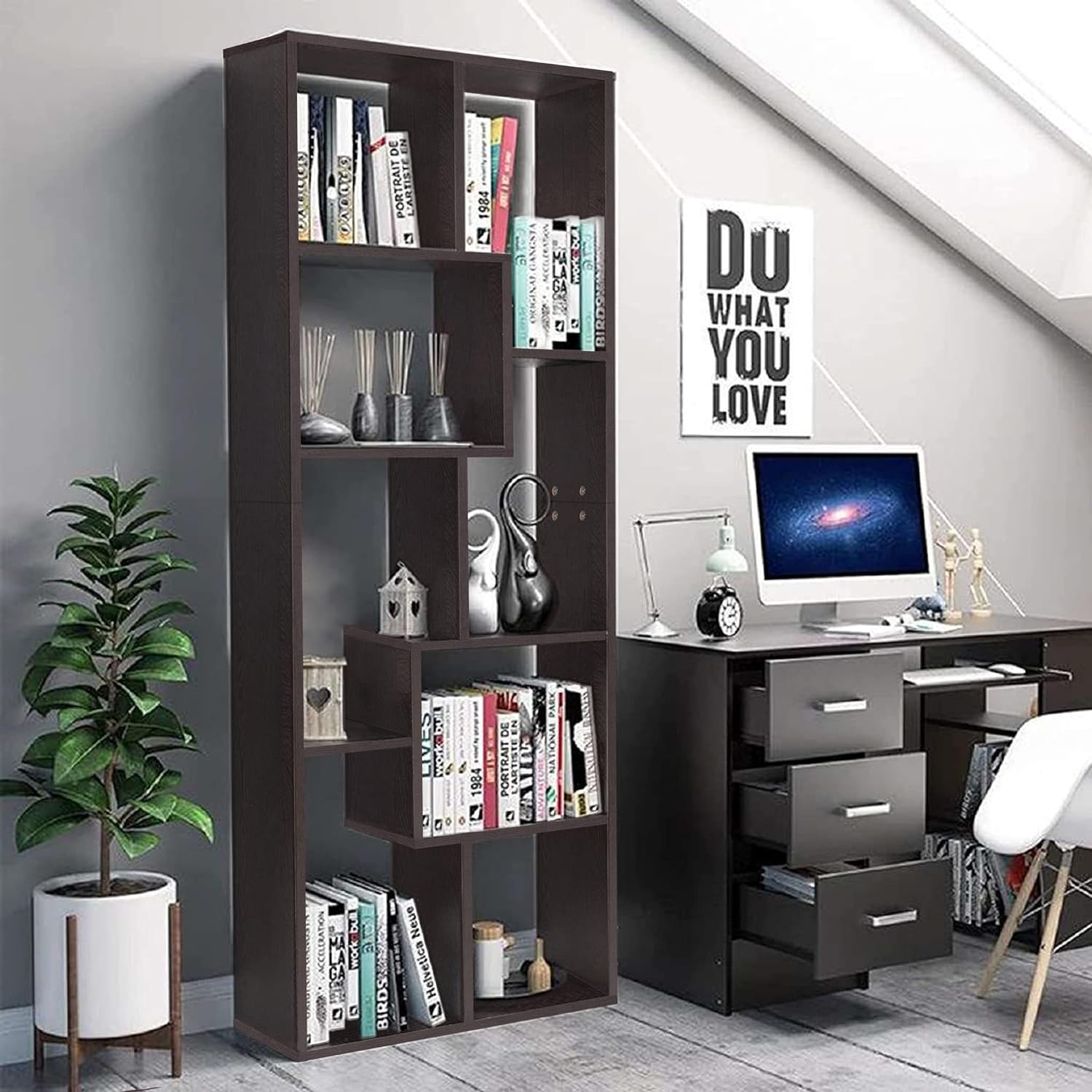 8 Layer Bookshelf/Open Display Rack | (MR-004)