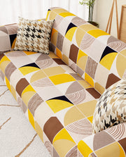 Lukzer Polyester Sofa Cover - New Multicolor (SC-043-01)