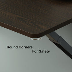 Lukzer Multi-purpose Engineered Wood Wall Mounted Foldable Rack Table (MT-002/Wenge)