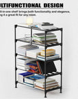 Easy DIY Bookshelf/Stationery Storage Organizer | (Metal & Plastic)