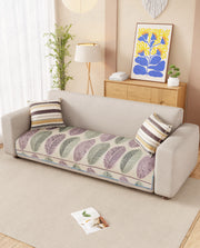 Lukzer Reversible Quilted Sofa Mat Ocean Breeze (SC-183-01)