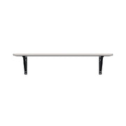 Lukzer Multi-purpose Engineered Wood Wall Mounted Foldable Rack Table (MT-001/White)