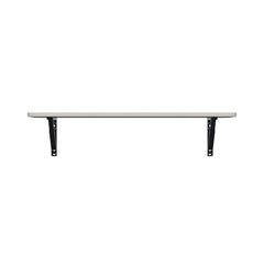 Lukzer Multi-purpose Engineered Wood Wall Mounted Foldable Rack Table (MT-001/White)