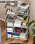 Easy DIY Bookshelf/Stationery Storage Organizer | (Metal & Plastic)