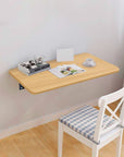 Multi-Function Wood Wall Mounted Folding Table | (MT-002/80×40cms)