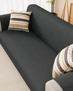 Lukzer Quilted Sofa Mat Stipple Grey (SC-208-01)