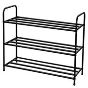 Lukzer Metal Shoe Rack & Open Display Shelf – Durable Storage Organizer