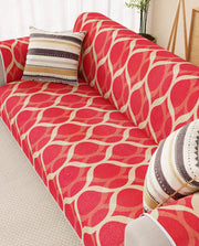 Lukzer Reversible Quilted Sofa Mat with Arms Dessert Jewel (SC-202-01)