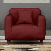 Jacquard Sofa Cover (Ripple Lines Pattern)