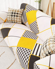 Lukzer Polyester Sofa Cover - Colorful Pattern (SC-034-01)