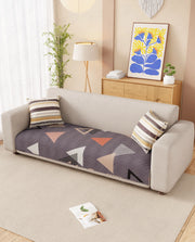 Lukzer Quilted Waterproof Sofa Mat  Floating Triangle (SC-188-01)