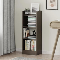 Lukzer 3 Layer Engineered Wood Multipurpose Rack Bookshelf Organizer Stand (MR-010/Wenge)