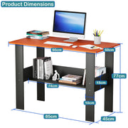 Computer Desk with 1 Layer Shelf | (ST-004)