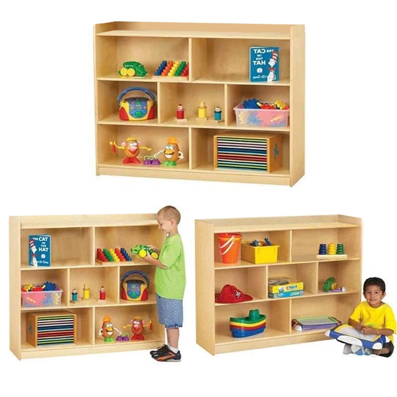 6 Section Bookshelf/Open Display Rack | (MR-008)