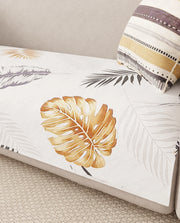 Lukzer Quilted Waterproof Sofa Mat   Mixed Leaf (SC-190-01)