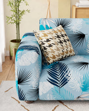 Lukzer Polyester Sofa Cover Sky Blue (SC-020-01)