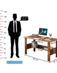 Computer Desk with 1 Layer Shelf | (ST-004)