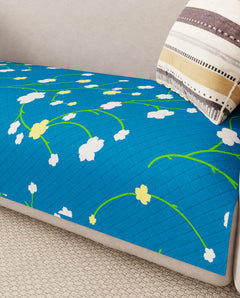 Lukzer Quilted Waterproof Sofa Mat  Bloosam Trail (SC-189-01)