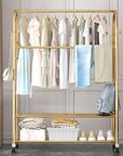 Multifunctional Metal Garment Rack | (35x120x168cm/A Shape)