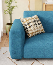 Lukzer Polyester Sofa Cover Blue Lining (SC-022-01)