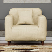 Jacquard Sofa Cover (Ripple Lines Pattern)