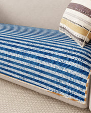 Lukzer Reversible Quilted Sofa Mat   Optical Stripe (SC-184-01)