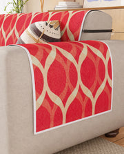 Lukzer Reversible Quilted Sofa Mat with Arms Dessert Jewel (SC-202-01)