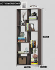 8 Layer Bookshelf/Open Display Rack | (MR-004)