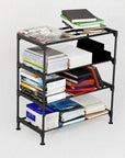 Easy DIY Bookshelf/Stationery Storage Organizer | (Metal & Plastic)