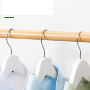 Lukzer Rectangular Bamboo Coat Rack With Hanging Rail & 2 Shelves (CH-495)