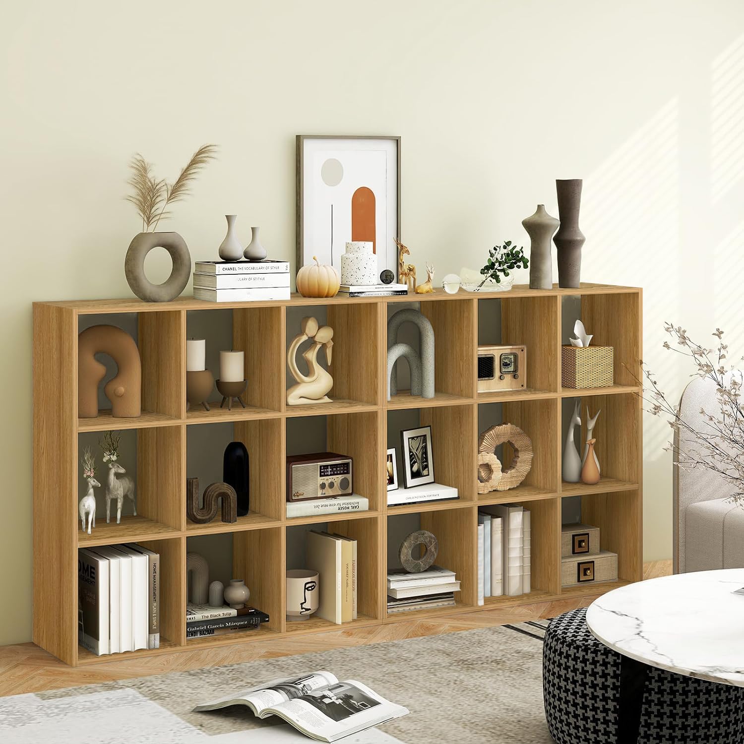 9 Cube Bookshelf/Open Display Rack | (MR-012)