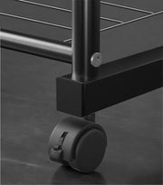 Lukzer Multifunctional Metal Garment Rack – A-Shape, 35x120x168cm (Gold/Black/White)