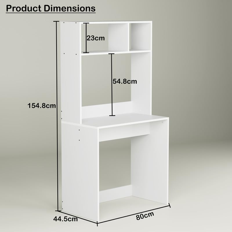 Computer Desk with Bookshelf | (ST-006)