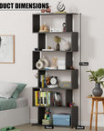 S-Shaped Ladder Bookshelf/Open Display Rack | (MR-002)