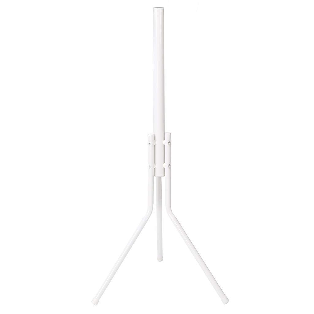 Lukzer 8-Hook Freestanding Metal Coat Stand – Stylish & Durable (Blue/White/Black, 170x42cm