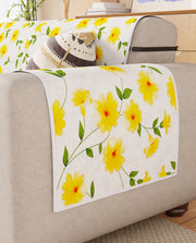 Lukzer Reversible Quilted Sofa Mat with Arms Terra Bloom (SC-205-01)