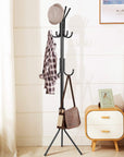 8 Hook Metal Coat Hanger Stand | (170 x 42cm)