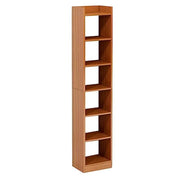 Lukzer 6 Layer Engineered Wood Bookshelf Multipurpose Rack (MR-005/Oak Brown)