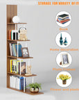 L-Shaped Multipurpose Bookshelf/Open Display Rack | (MRM-015)