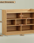 6 Section Bookshelf/Open Display Rack | (MR-008)