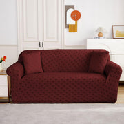 Jacquard Sofa Cover (Basket Weave )