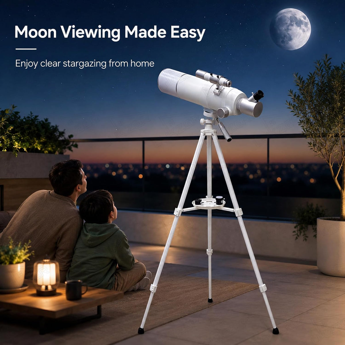 Lukzer F50070 Astronomical Refractor Telescope