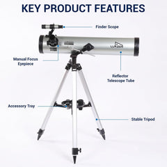 Lukzer F70076 Astronomical Reflector Telescope