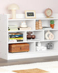 6 Section Bookshelf/Open Display Rack | (MR-008)