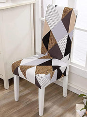 Lukzer Polyester Chair Cover -  Prism Dotted (CC-045-01)