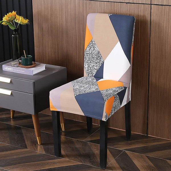 Lukzer Polyester Chair Cover - Multicolor (CC-044-01)