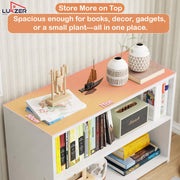 Lukzer 3-Tier Engineered Wood Shoe Storage Shelf (SR-004/White)
