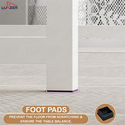 Lukzer 3-Layer Metal & Wooden Computer Desk & Study Table with Bookshelf (MST-006/Oak Light)